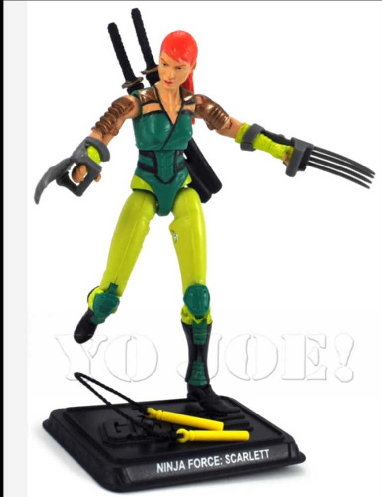 Scarlett - Hasbro - G.I. Joe (GI Joe Collector’s Club) action figure collectible - Main Image 2