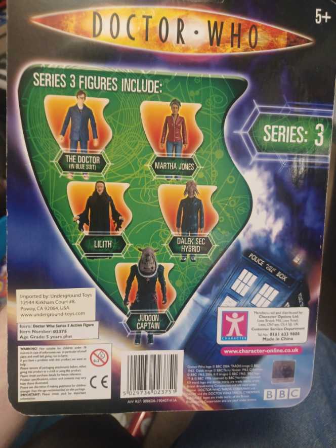 Doctor Who Judoon Captain - Character Options (Doctor Who) (Doctor Who) action figure collectible [Barcode 5029736023751] - Main Image 2