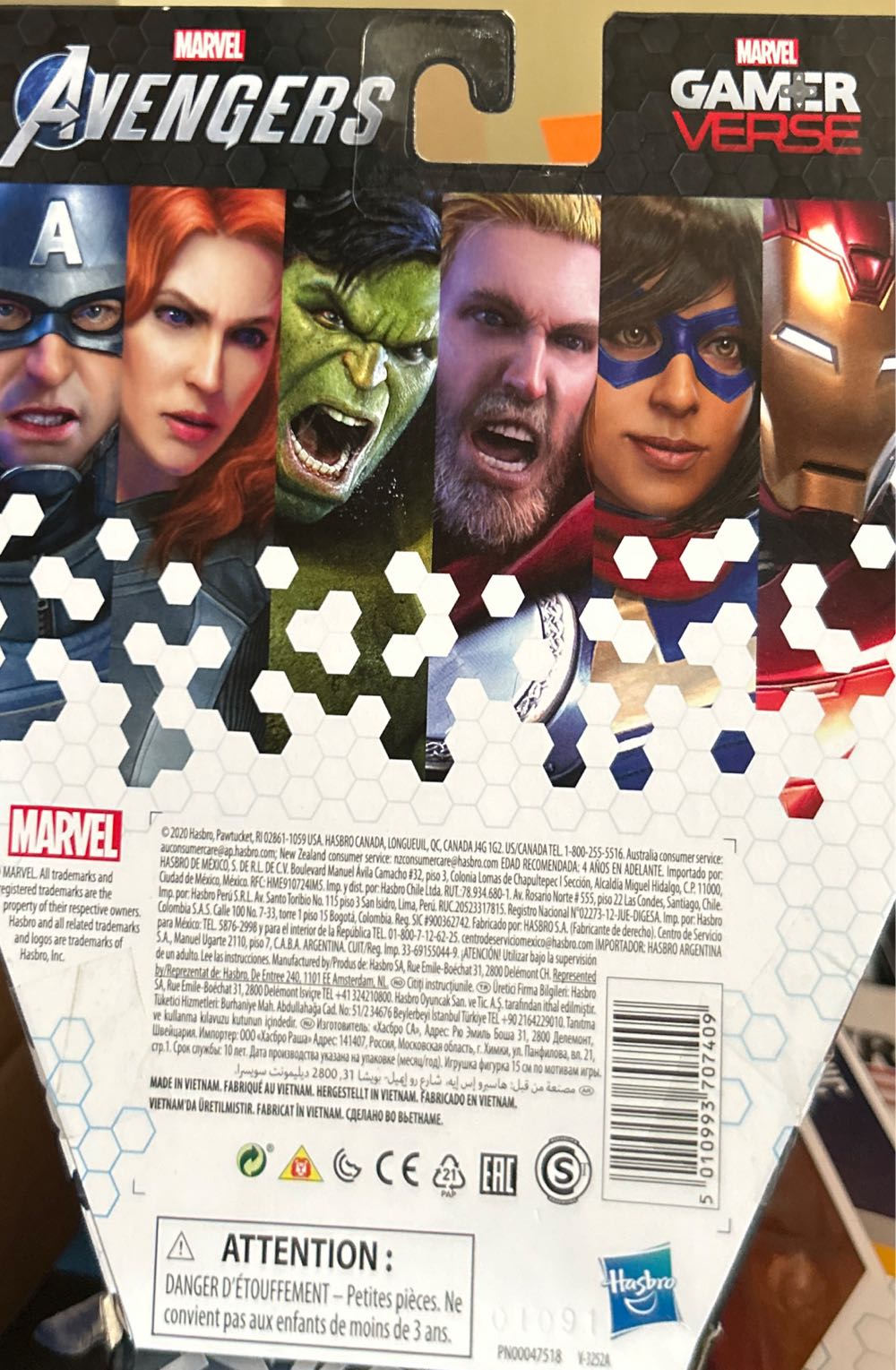 Thor Marvel Avengers Gamerverse - Hasbro (Gamer Verse) action figure collectible [Barcode 5010993707409] - Main Image 3
