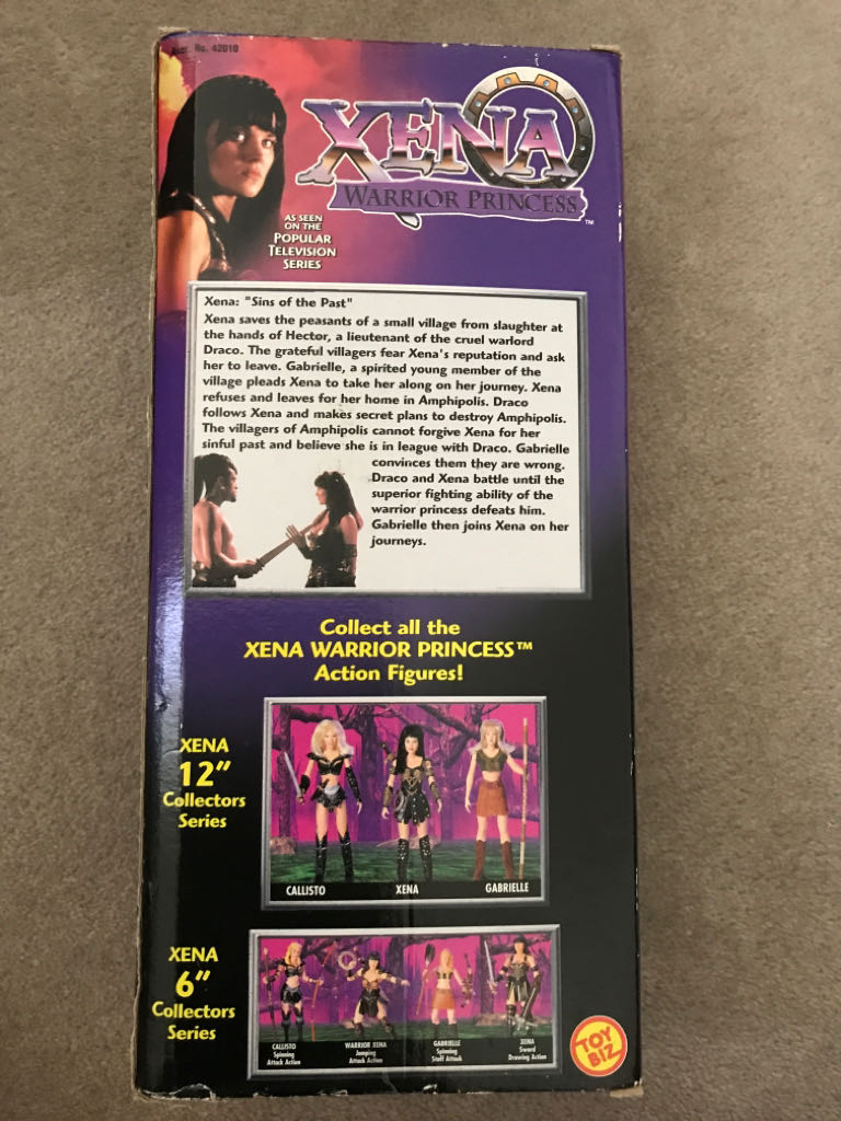 1996 Toy Biz Xena Warrior Princess 12” Action Figure - Toy Biz (Xena) action figure collectible [Barcode 035112420118] - Main Image 2