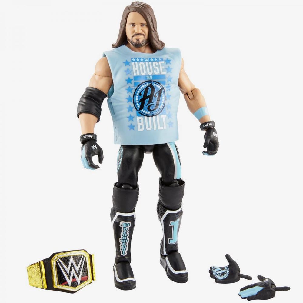 AJ Styles - WWE Mattel (WWE Elite Series 66 (2019)) action figure collectible - Main Image 2