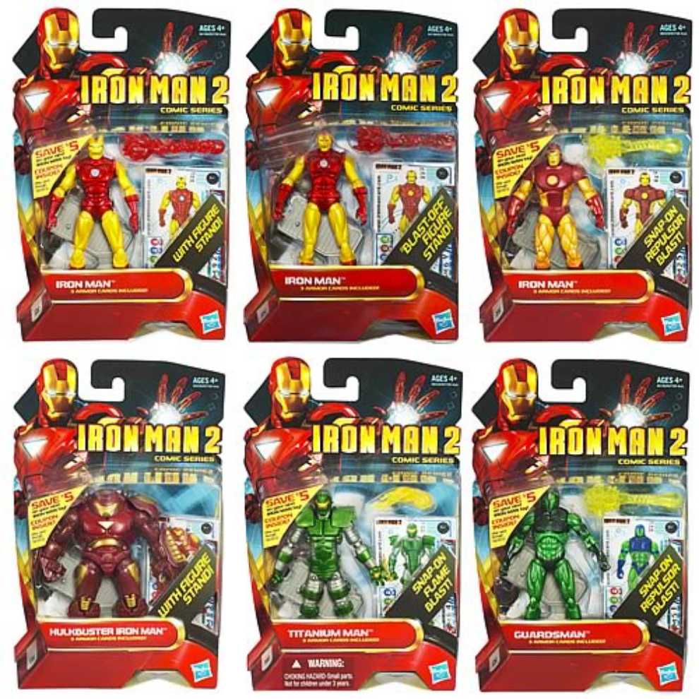 Iron Man (Modern)  (Iron Man 2) action figure collectible [Barcode 653569504290] - Main Image 2