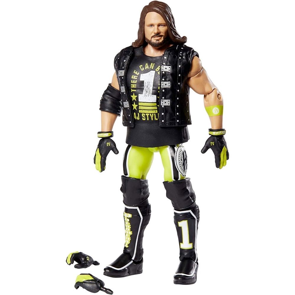 AJ Styles - WWE Mattel (WWE Elite Series 74 (2020)) action figure collectible - Main Image 2