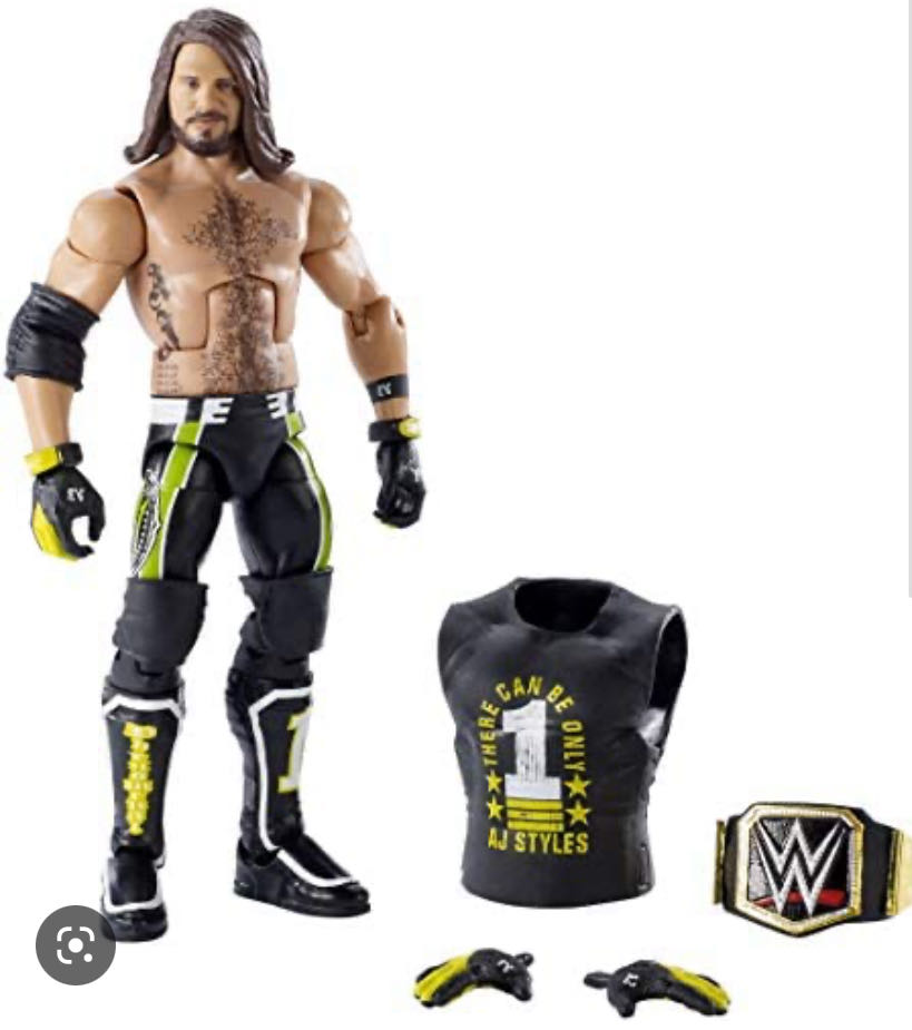 AJ Styles - WWE Mattel (WWE Elite Top Picks 2019) action figure collectible - Main Image 2