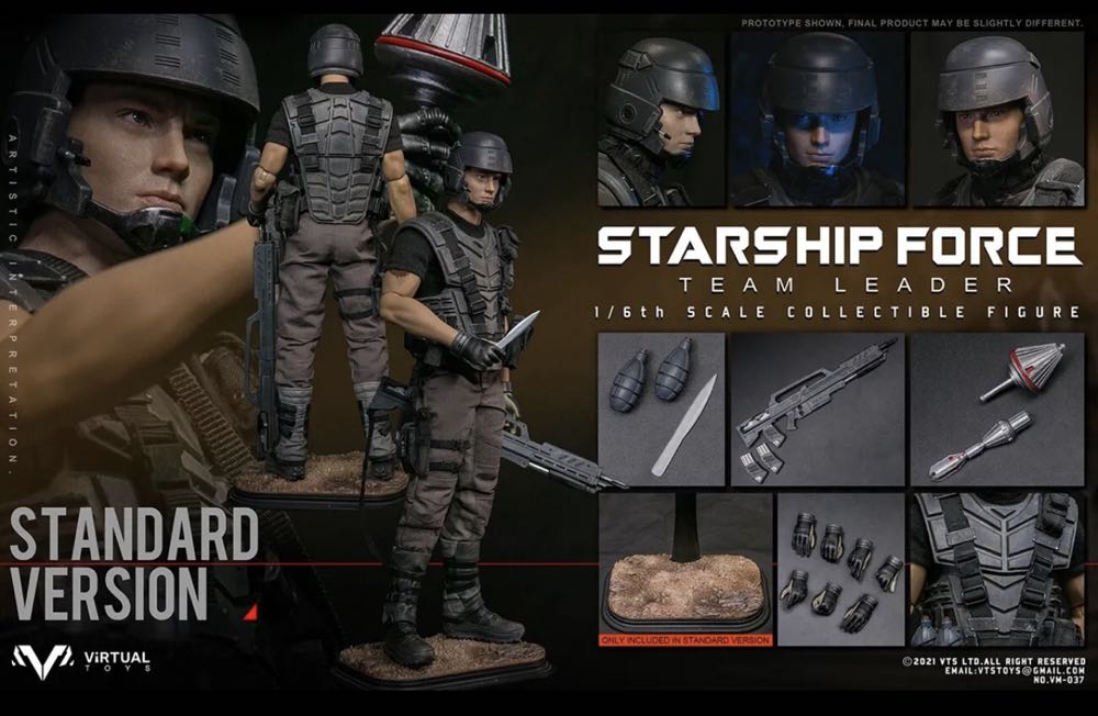 1/6 Starship Force Team Leader Standard Ver - VTS Toys action figure collectible - Main Image 4
