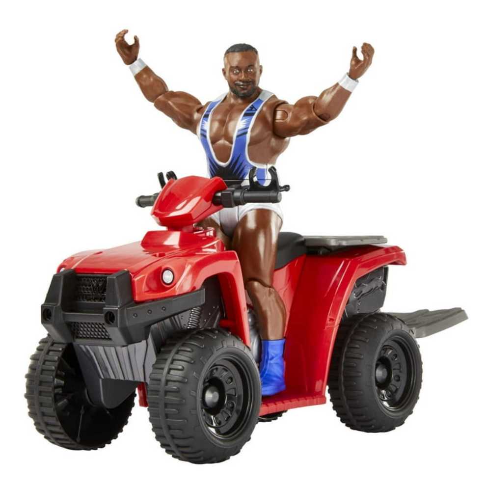 Mattel WWE Wrekkin Slam N Spin Atv Breakaway Car With Big E 6 Inch Figure   action figure collectible [Barcode 194735027361] - Main Image 3