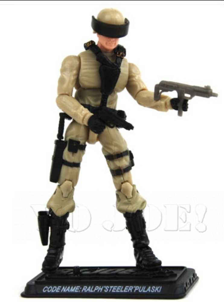 Steeler - Hasbro - G.I. Joe (GI Joe 25th Anniversary) action figure collectible - Main Image 2