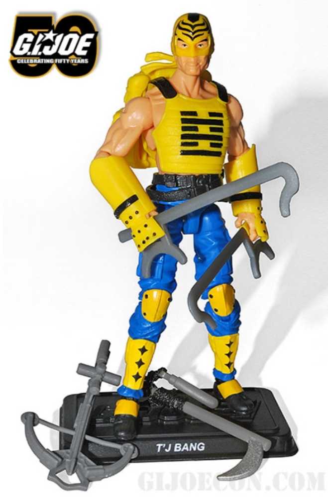 T’Jbang - Hasbro - G.I. Joe (GI Joe Ninja Force) action figure collectible - Main Image 2