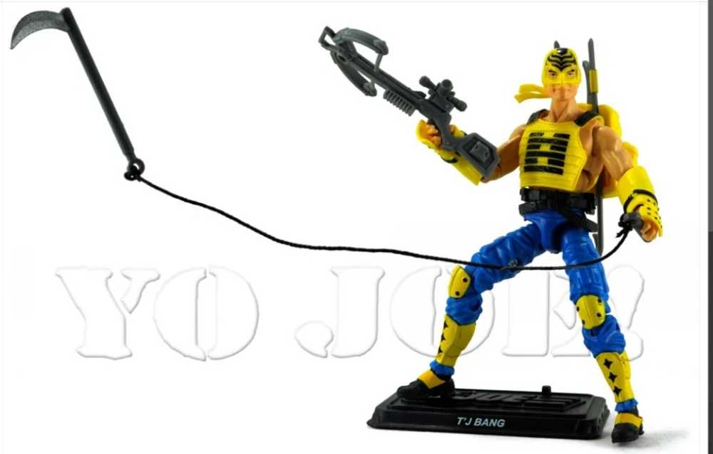 T’Jbang - Hasbro - G.I. Joe (GI Joe Ninja Force) action figure collectible - Main Image 3