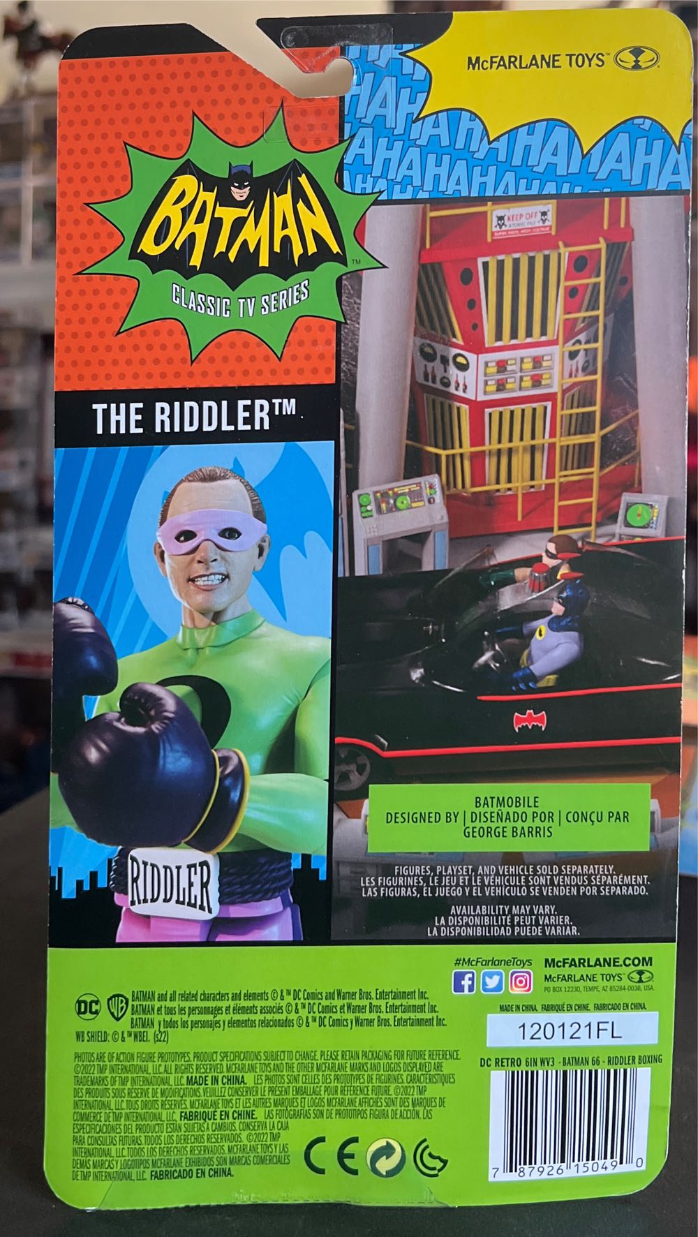 The Riddler (boxing) - McFarlane Toys / DC Multiverse (DC) action figure collectible - Main Image 2