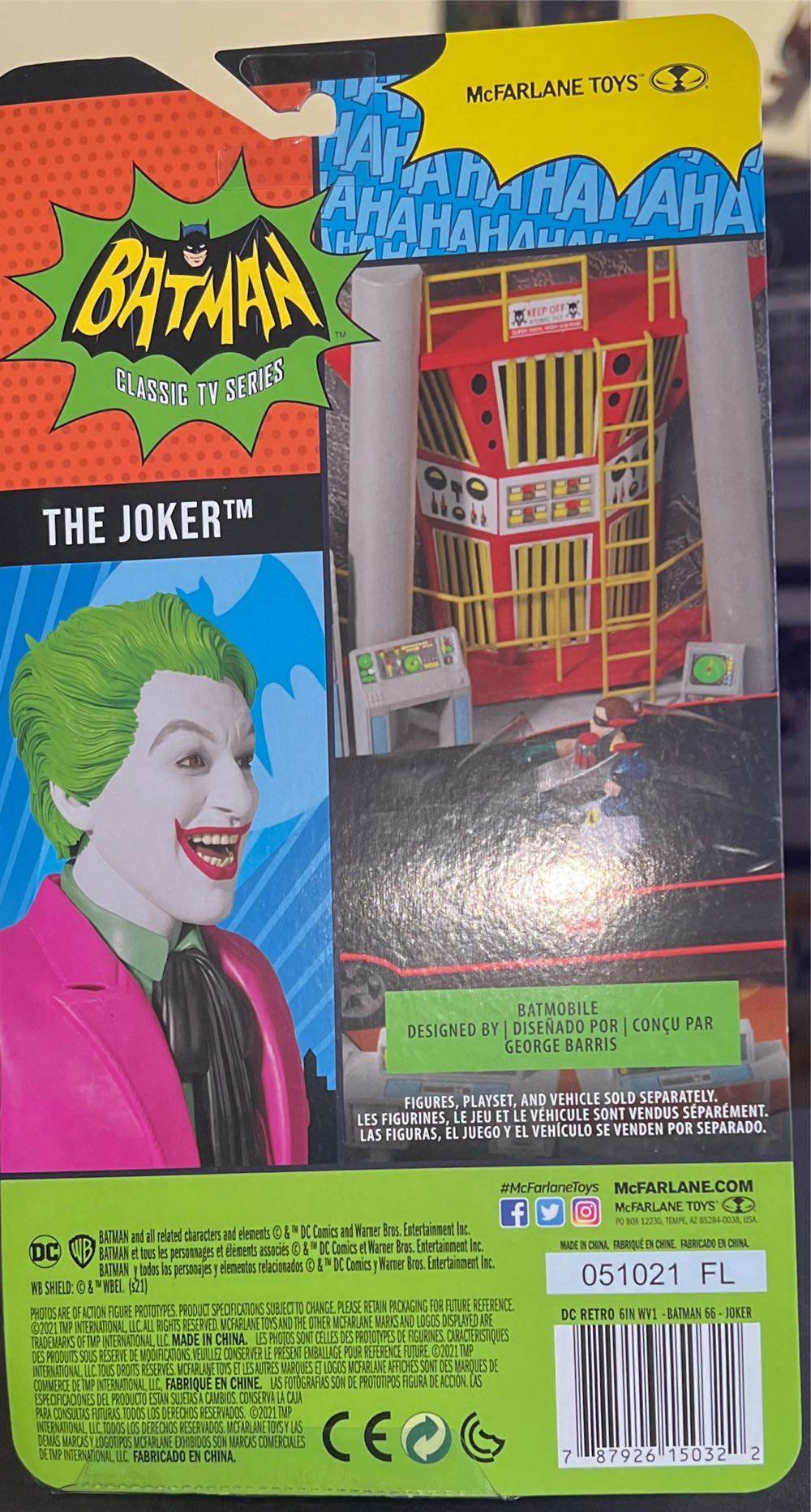 The Joker Unmasked - McFarlane Toys / DC Multiverse (DC) action figure collectible - Main Image 2