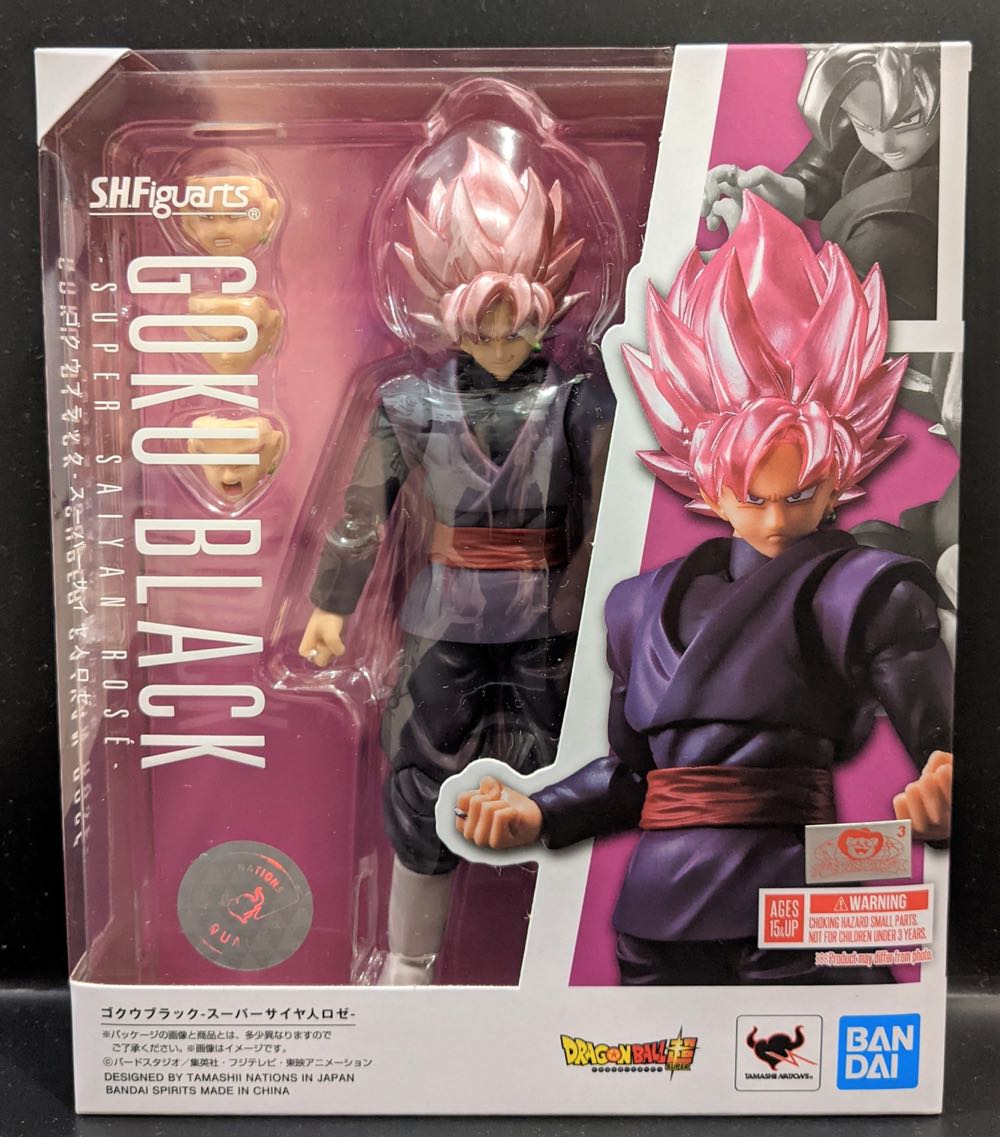 Bandai S.H Figuarts Dragon Ball Z 110 SSJ Rose Goku Black - Bandai Tamashii Nations (Dragon Ball Super) action figure collectible - Main Image 4