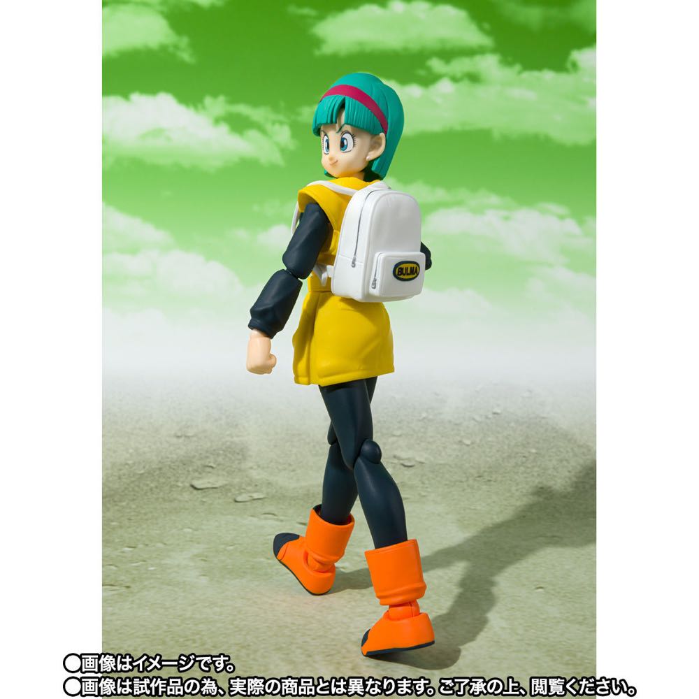 Bandai S.H Figuarts Dragon Ball Z 114 Bulma - Bandai Tamashii Nations (Dragon Ball Z) action figure collectible - Main Image 2