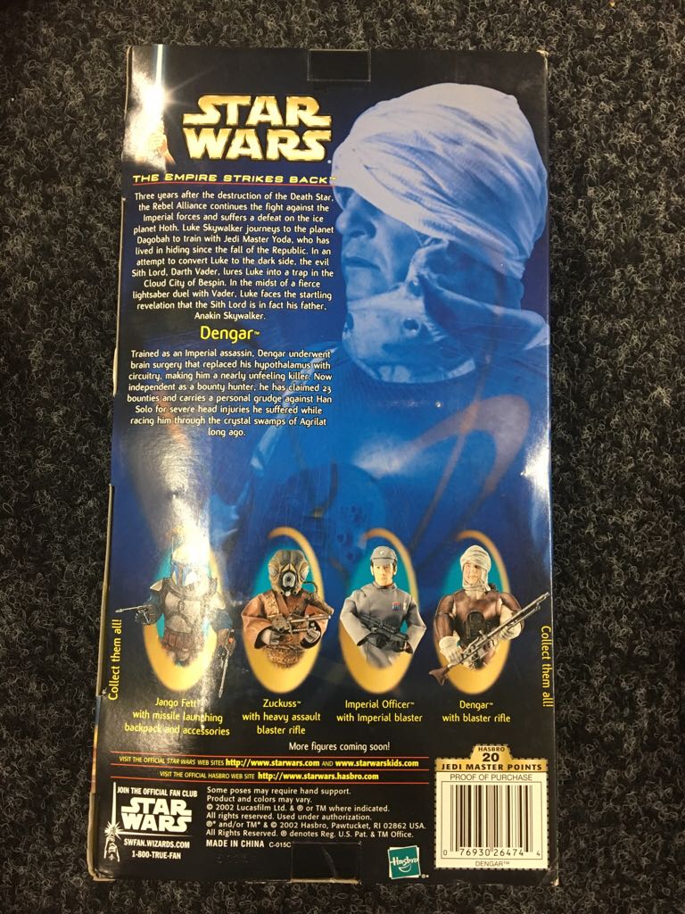 The Empire Strikes Back Dengar 12 Inch  action figure collectible - Main Image 2