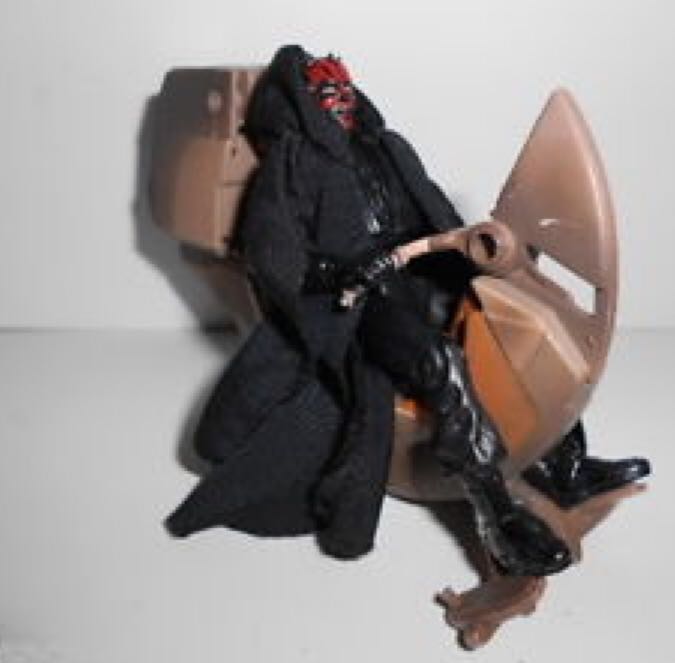 Darth Maul and Sith speeder - Hasbro (Episode I (Star Wars : The Phantom Menace)) action figure collectible - Main Image 2