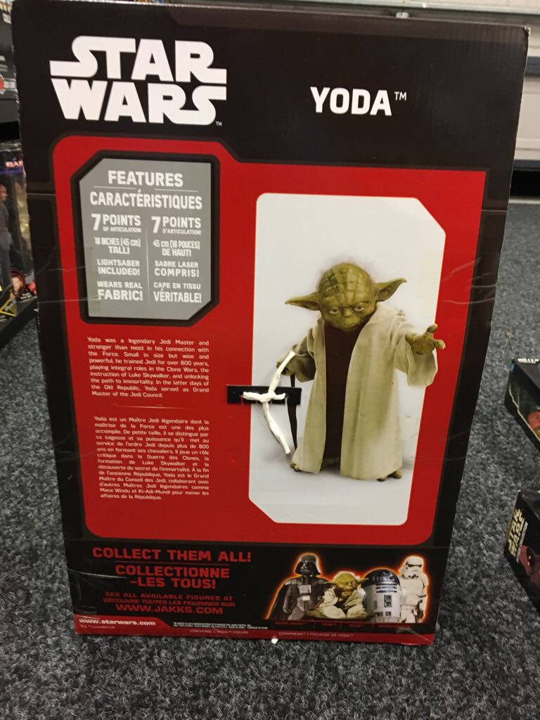 Star Wars Yoda Jakks Pacific  action figure collectible - Main Image 2