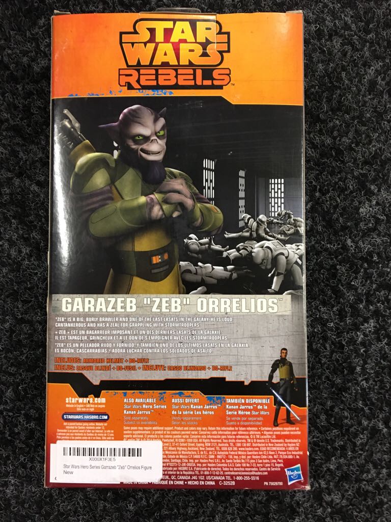 Star Wars Rebels Zeb - Hasbro action figure collectible - Main Image 2