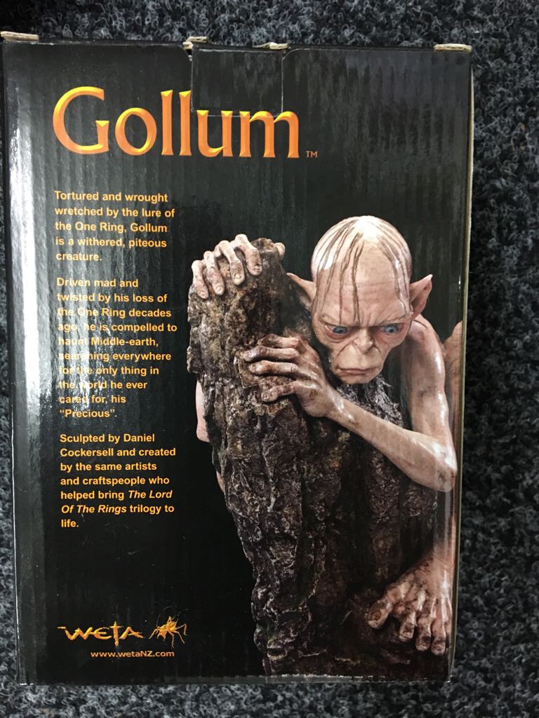 The Lord Of The Rings Gollum - Weta action figure collectible [Barcode 883471007422] - Main Image 2