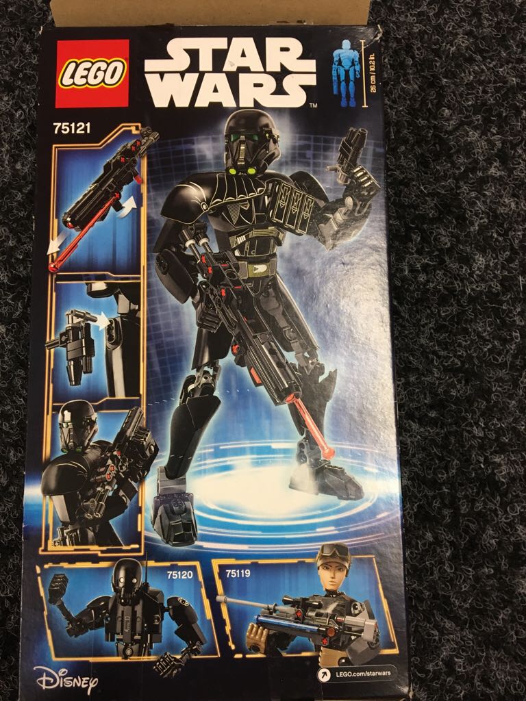 Star Wars Lego Imperial Death Trooper 75121 - Lego Buildable Figures action figure collectible - Main Image 2