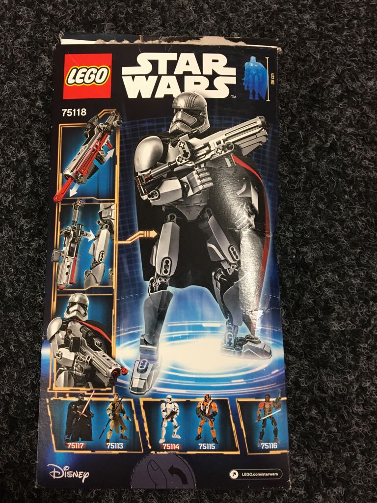 Star Wars Lego Captain Phasma 75118 - Lego Buildable Figures action figure collectible - Main Image 2