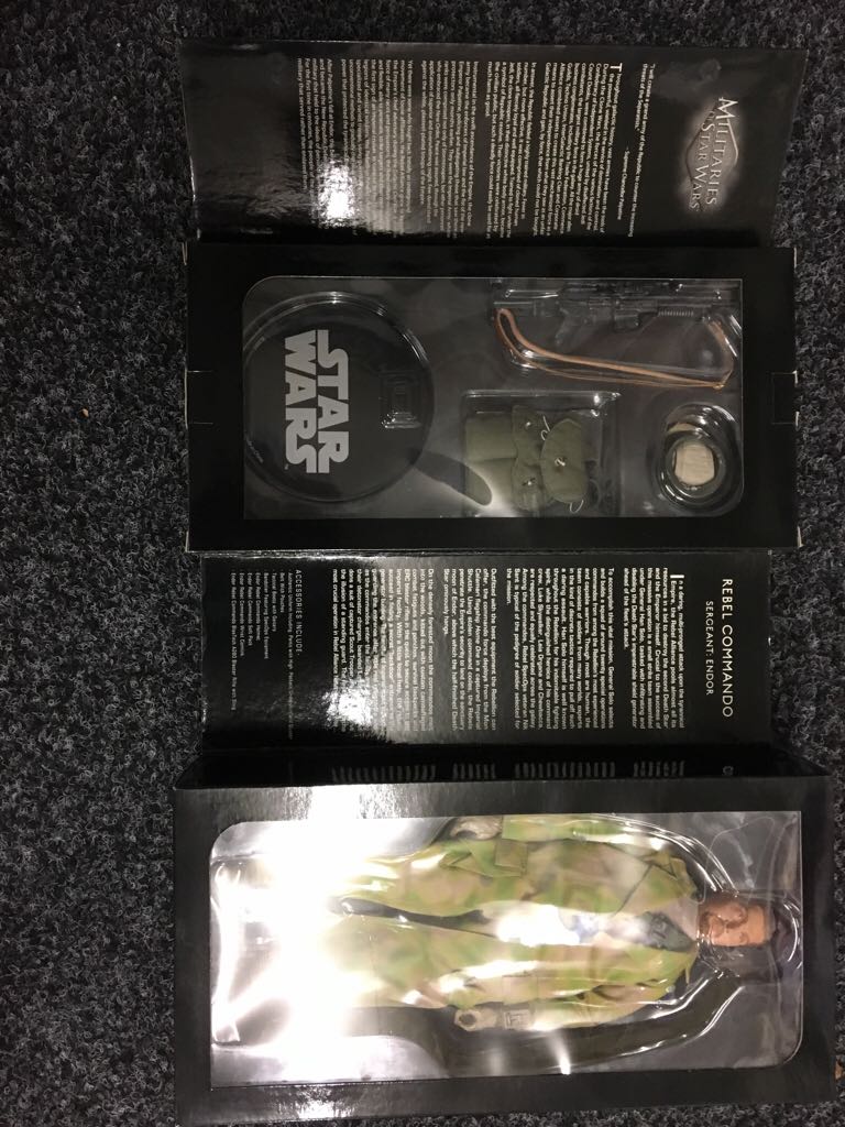 Star Wars Rebel Commando Sergeant Endor - Sideshow Collectibles action figure collectible - Main Image 2