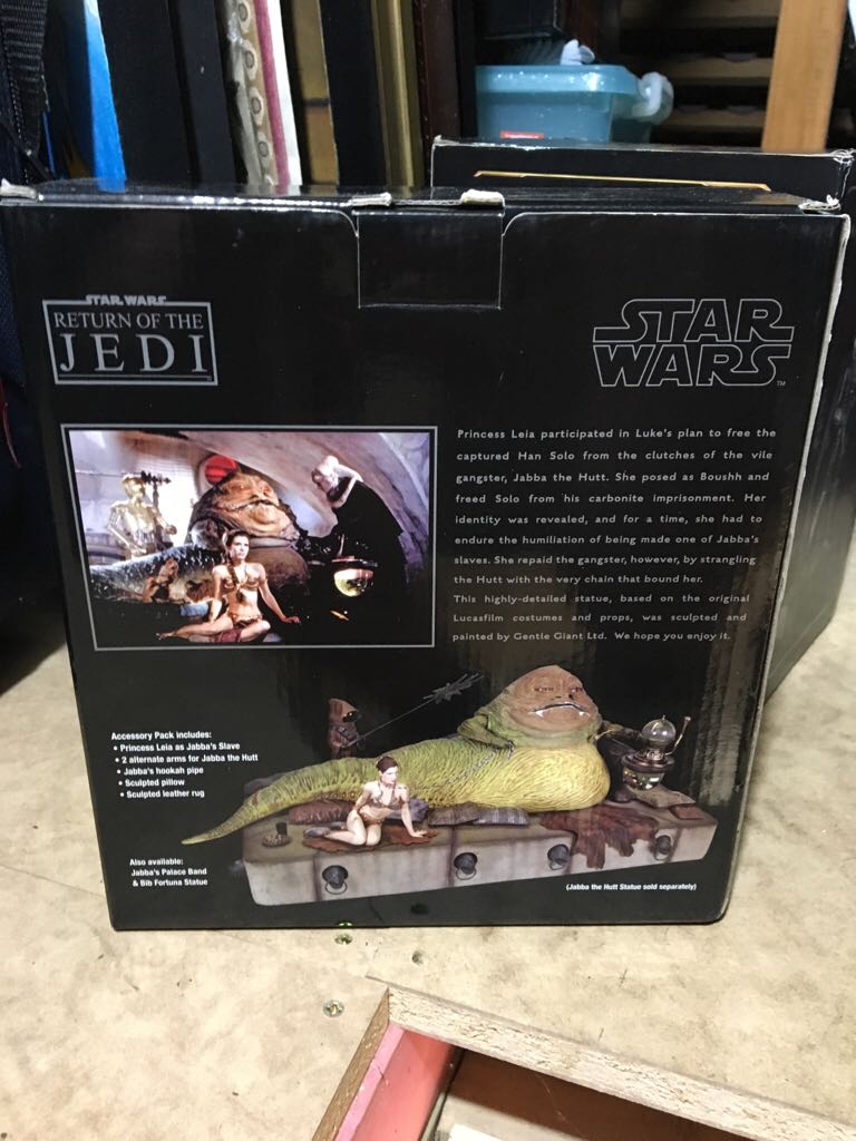 Star Wars Princess Leia As Jabbas Slave - Gentle Giant LTD action figure collectible [Barcode 871810005444] - Main Image 2