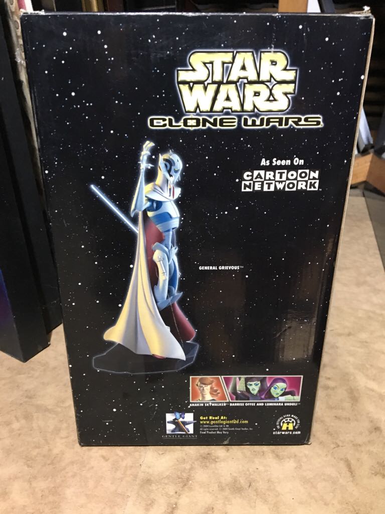 Star Wars The Clone Wars General Grievous Maquette - Gentle Giant LTD action figure collectible [Barcode 871810000449] - Main Image 2
