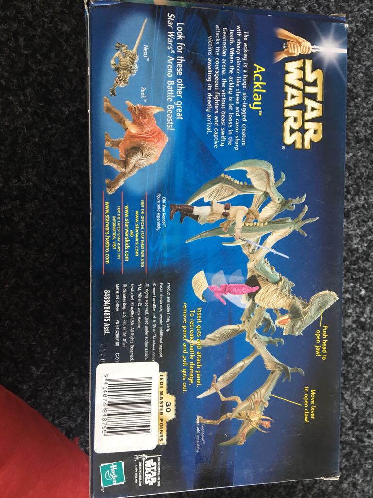 Star Wars Acklay  action figure collectible [Barcode 9414076848755] - Main Image 2