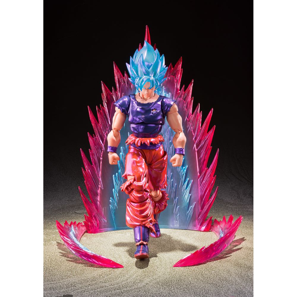 Bandai S.H Figuarts Dragon Ball Z 120 SSGSSJ Goku - Bandai Tamashii Nations (Dragon Ball Super) action figure collectible - Main Image 3