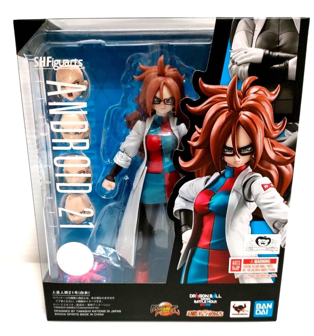 Android 21 (Lab Coat) - Tamashii Nations - Bandai (S.H. Figuarts) action figure collectible - Main Image 4