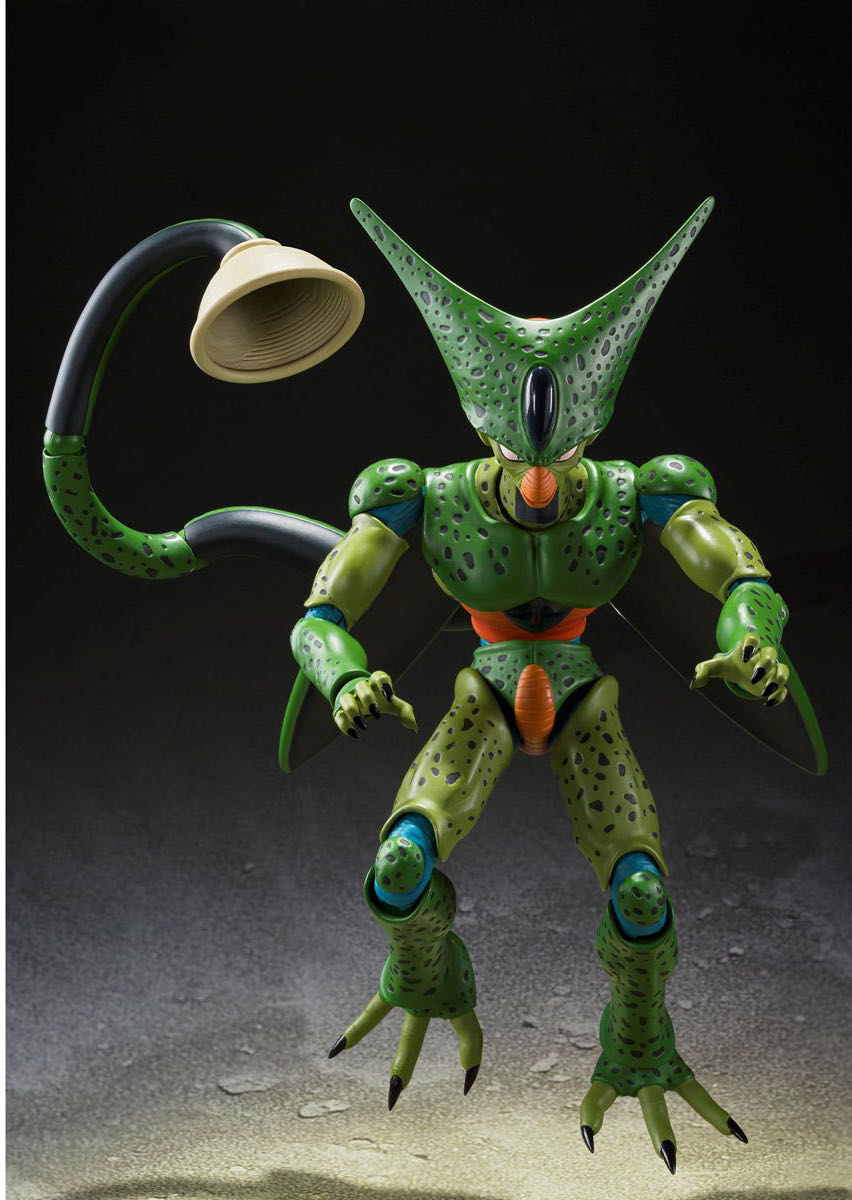 Dragon Ball: Cell First Form S.H.Figuarts - Bandai Spirits - S.H. Figuarts (Dragon Ball Z) action figure collectible - Main Image 3