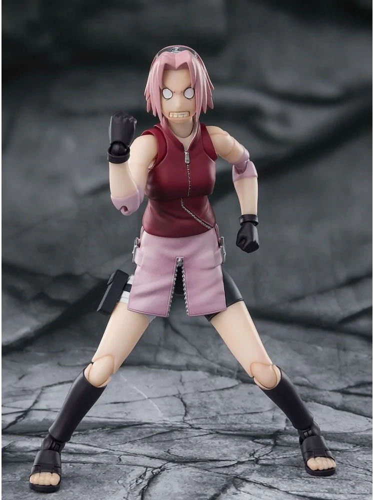Bandai S.H Figuarts Naruto: 016 Sakura Haruno - Bandai Tamashii Nations (Naruto Shippuden) action figure collectible - Main Image 3