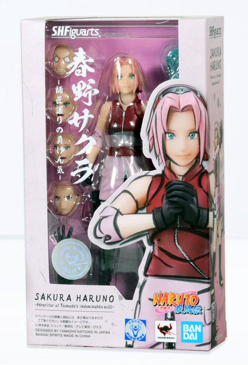 Bandai S.H Figuarts Naruto: 016 Sakura Haruno - Bandai Tamashii Nations (Naruto Shippuden) action figure collectible - Main Image 4