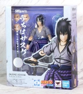 Bandai S.H Figuarts Naruto: 017 Sasuke Uchiha - Bandai Tamashii Nations (Naruto Shippuden) action figure collectible - Main Image 4