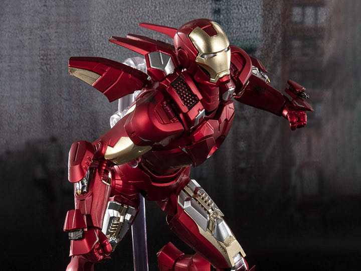 Bandai S.H Figuarts Marvel: 23 Iron Man MK 7 - Bandai Tamashii Nations (The Avengers (2012)) action figure collectible - Main Image 3