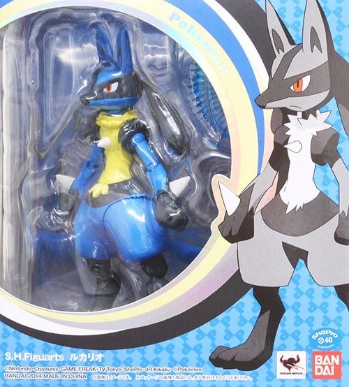Bandai S.H Figuarts Pokemon: 01 Lucario - Bandai Tamashii Nations (Pokémon) action figure collectible - Main Image 4
