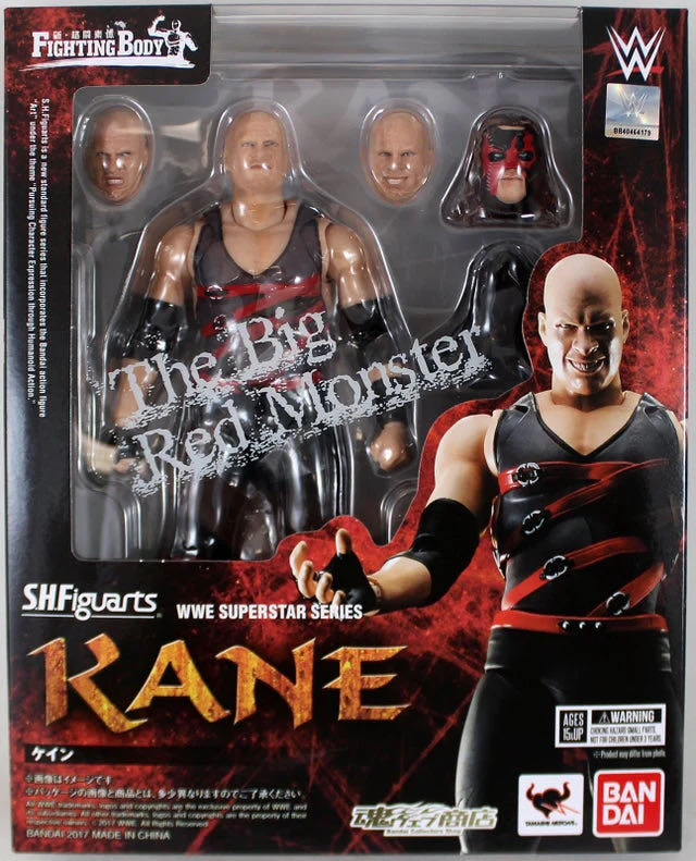 Bandai S.H Figuarts WWE: 04 Kane - Bandai Tamashii Nations (WWE) action figure collectible - Main Image 4
