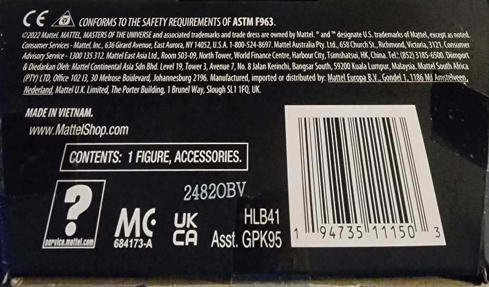 Wave 7 - Stratos - Mattel (Masters Of The Universe) action figure collectible [Barcode 194735111503] - Main Image 4