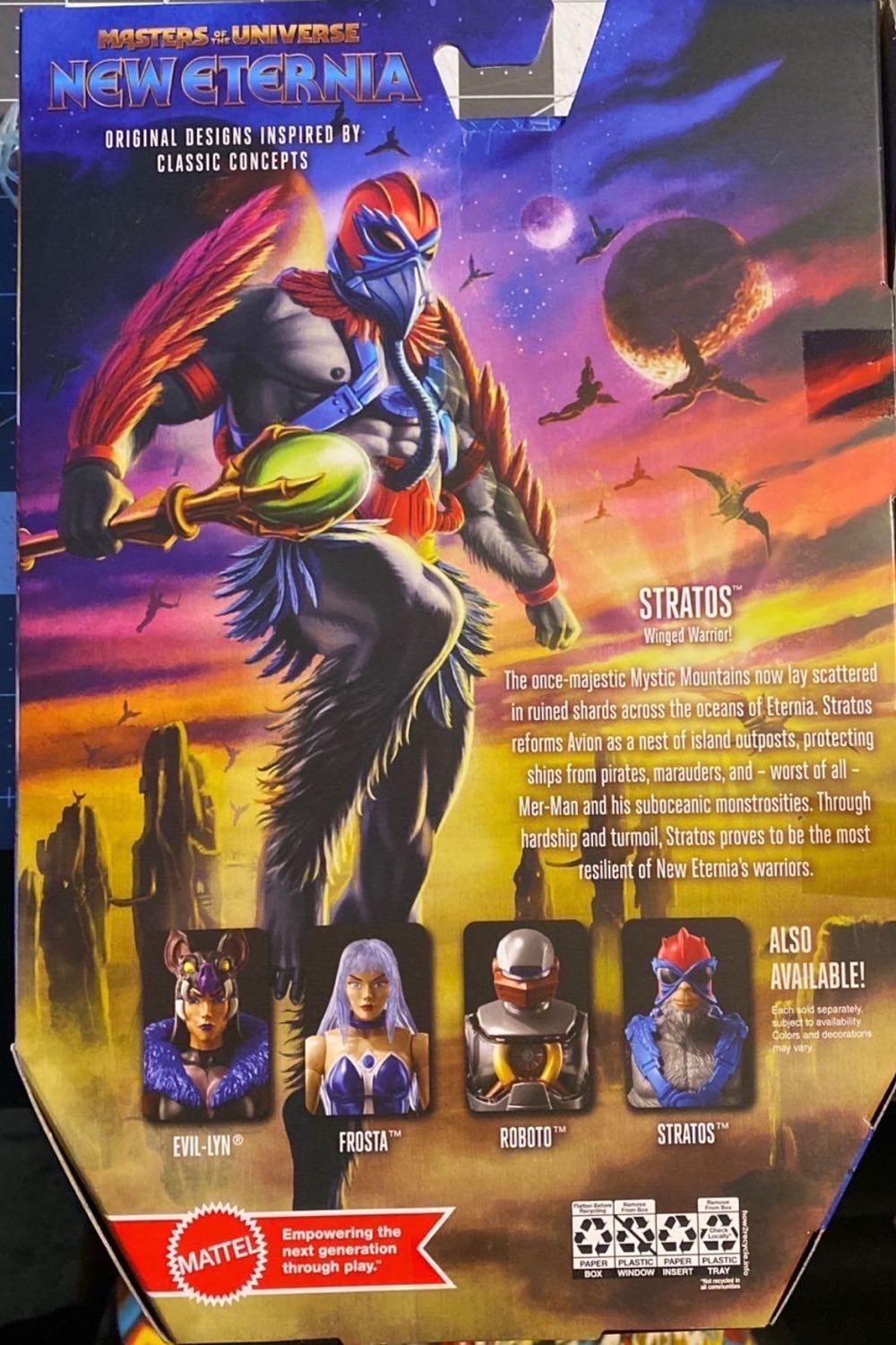 Wave 7 - Stratos - Mattel (Masters Of The Universe) action figure collectible [Barcode 194735111503] - Main Image 7