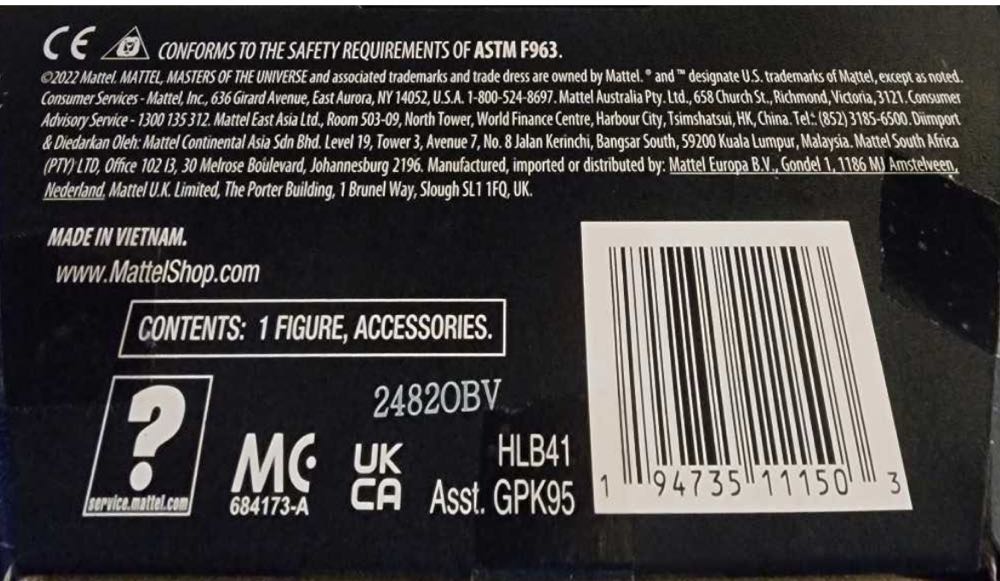 Wave 7 - Stratos - Mattel (Masters Of The Universe) action figure collectible [Barcode 194735111503] - Main Image 8