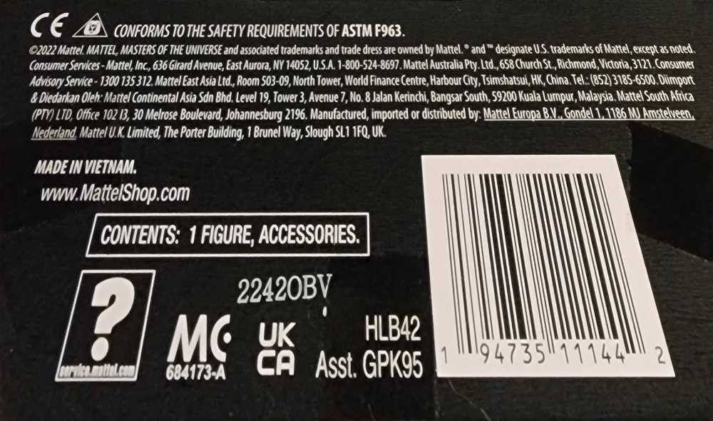 Frosta - MOTU Masterverse - Mattel (Masters Of The Universe Revelations) (Masters Of The Universe: Revelation) action figure collectible [Barcode 194735111442] - Main Image 4