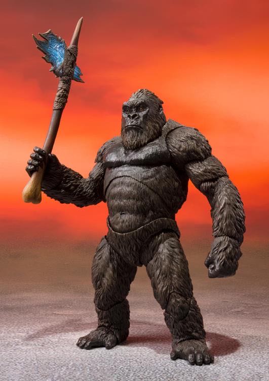 S.H.MonsterArts - King Kong - Bandai SHMonsterarts (Godzilla: Godzilla vs Kong) action figure collectible - Main Image 2
