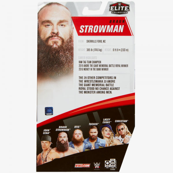 Braun Strowman - WWE Mattel (WWE Elite Series 76 (2020)) action figure collectible - Main Image 2