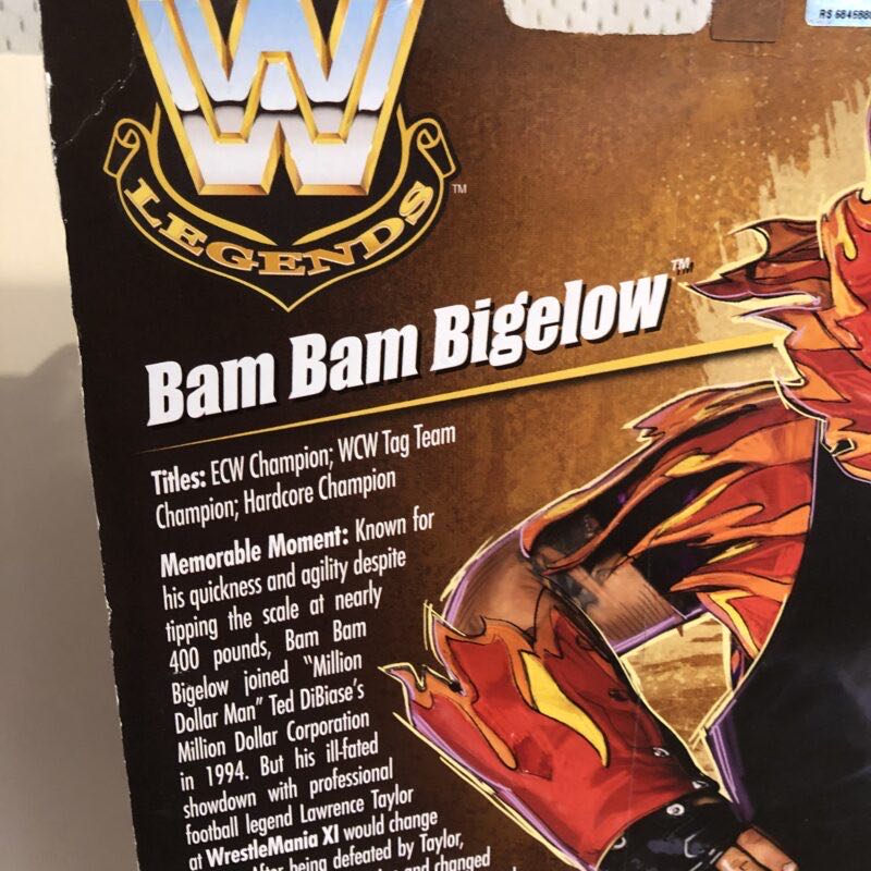 Bam Bam Bigelow - WWE Mattel (WWE Elite Legends Series 5) action figure collectible - Main Image 2
