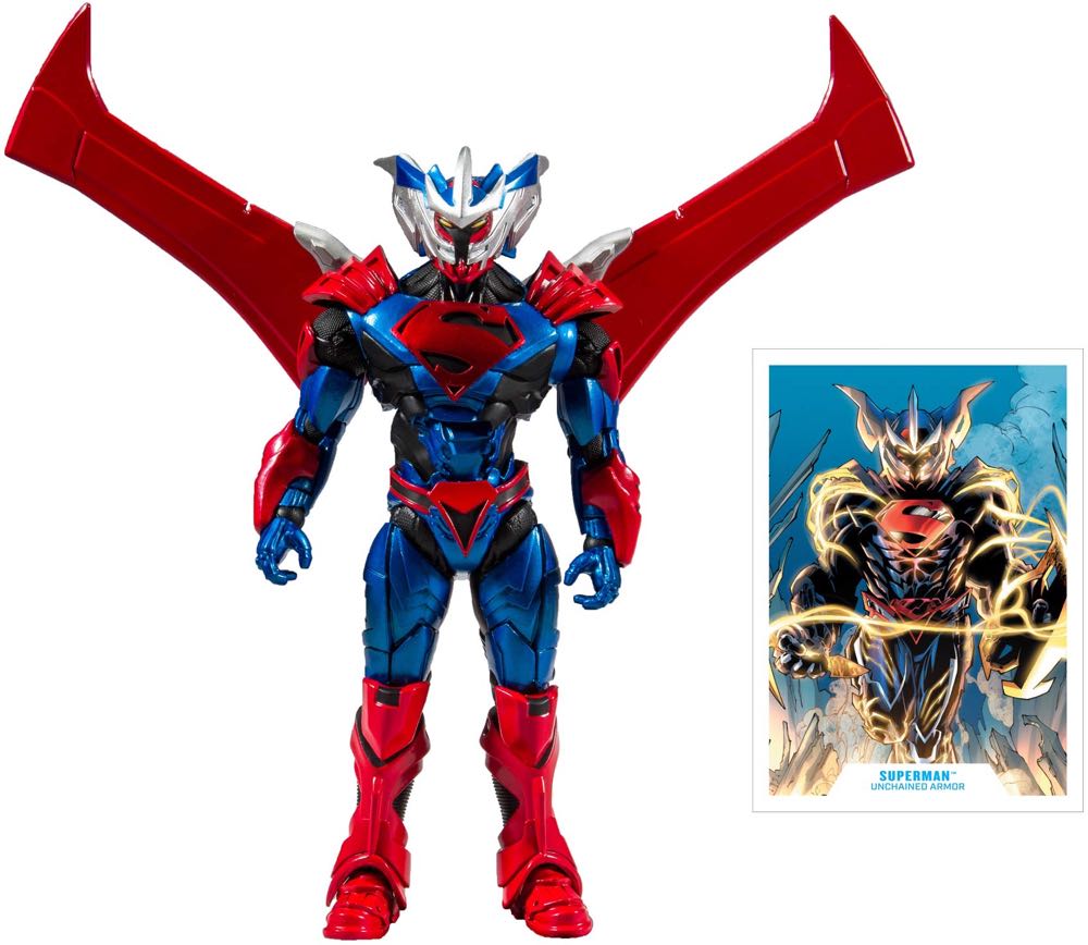 Superman Unchained Armor - McFarlane Toys (DC Multiverse) action figure collectible - Main Image 1