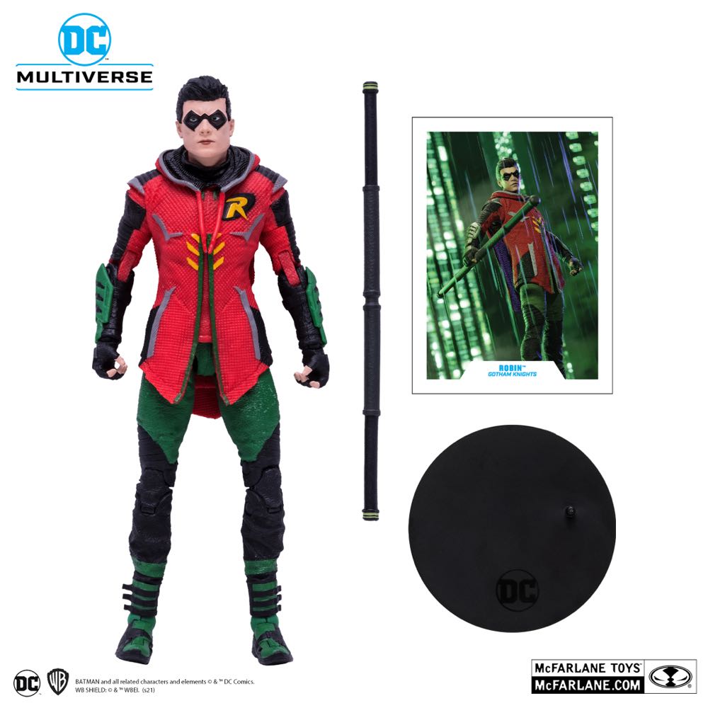 DC Multiverse (2021) (06x07) Robin - McFarlane Toys (Gotham Knights) action figure collectible - Main Image 3
