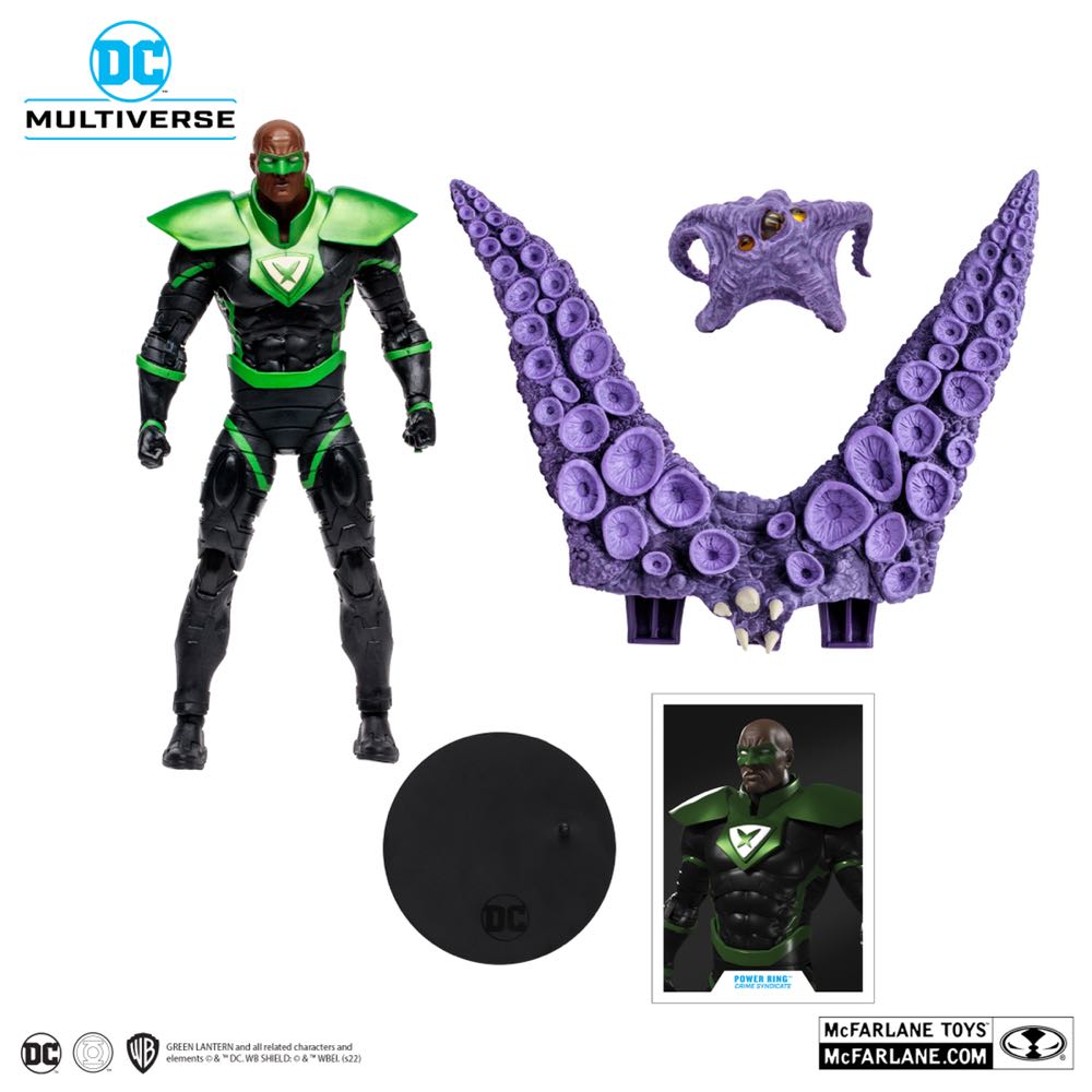 Power Ring (Crime Syndicate) Starro BAF - McFarlane Toys (DC Multiverse) action figure collectible - Main Image 1