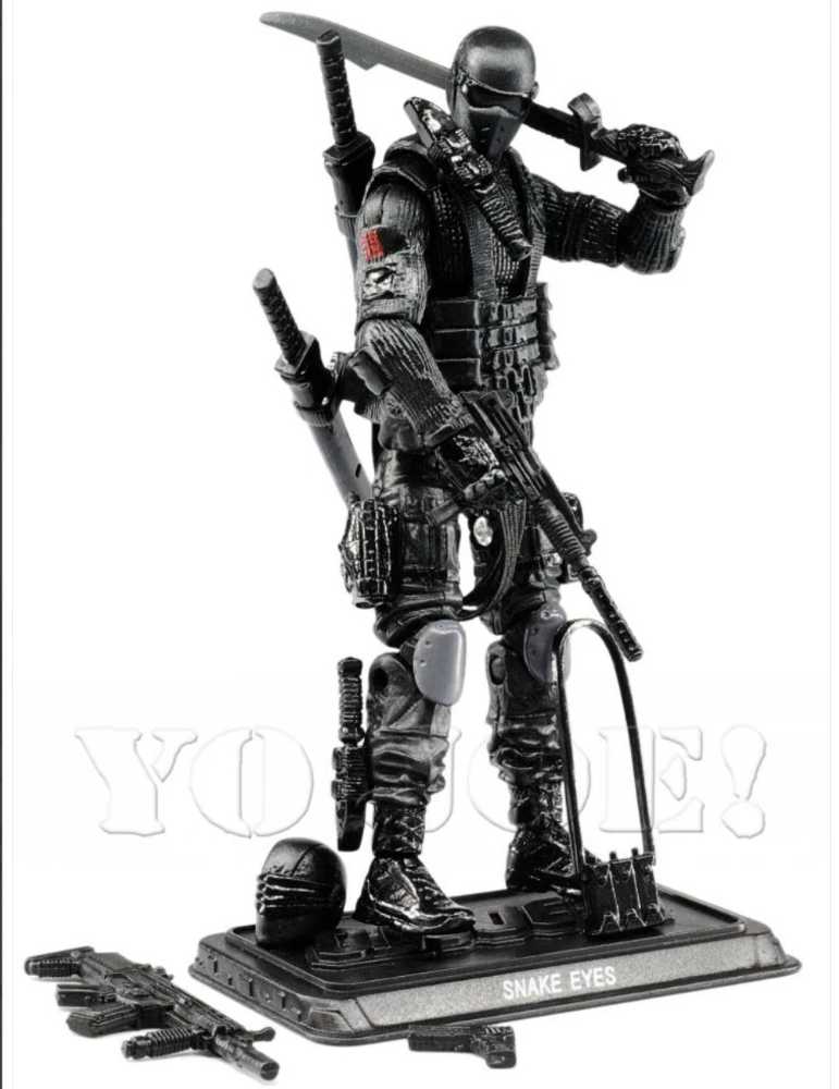 Snake Eyes V54 - Hasbro - G.I. Joe (GI Joe Pursuit of Cobra) action figure collectible - Main Image 2