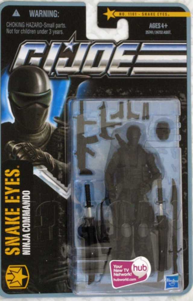 Snake Eyes V54 - Hasbro - G.I. Joe (GI Joe Pursuit of Cobra) action figure collectible - Main Image 3