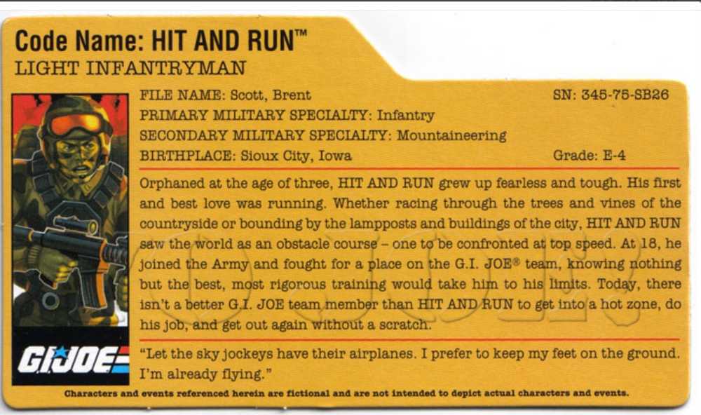 Hit And Run  - Hasbro - G.I. Joe (GI Joe 25th Anniversary) action figure collectible - Main Image 2